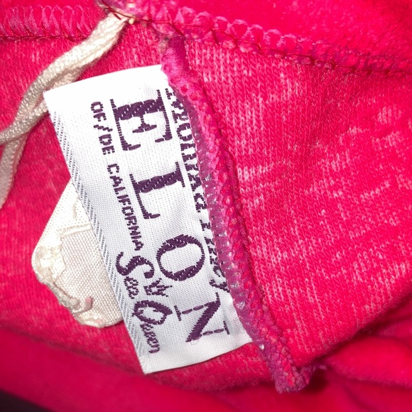 Hot pink terry towel strapless beach dress with slit - Picture 5 of 6